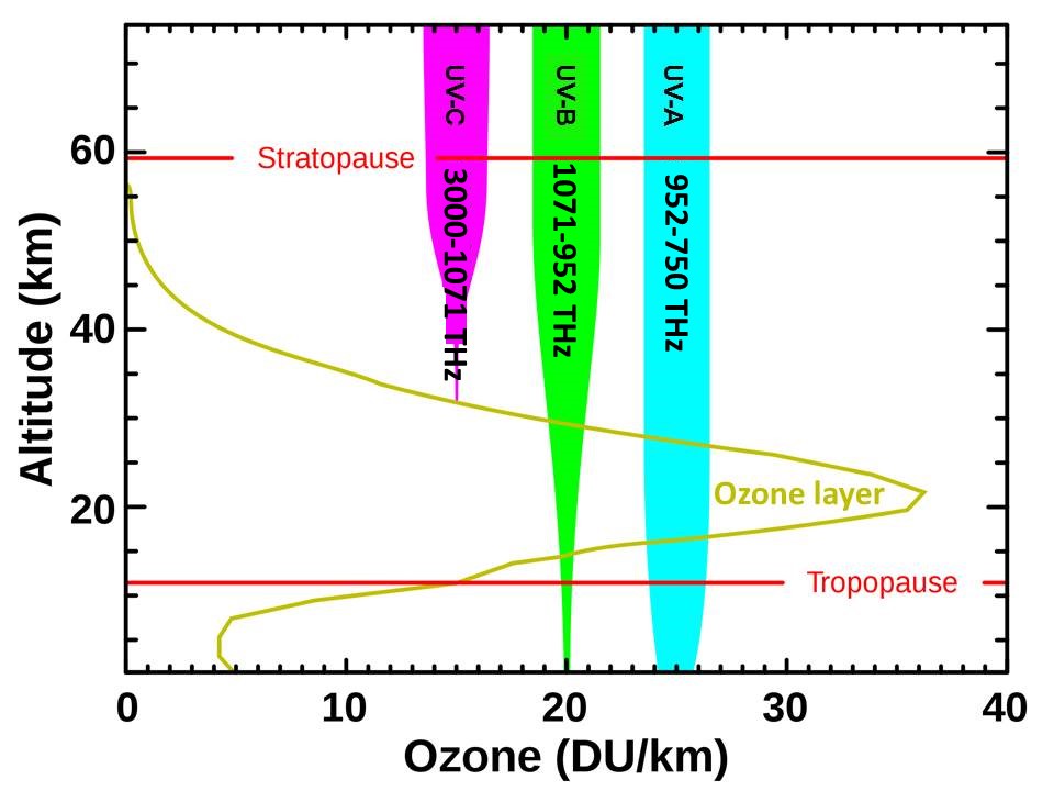 ozone-distribution-in-earth-s-atmosphere